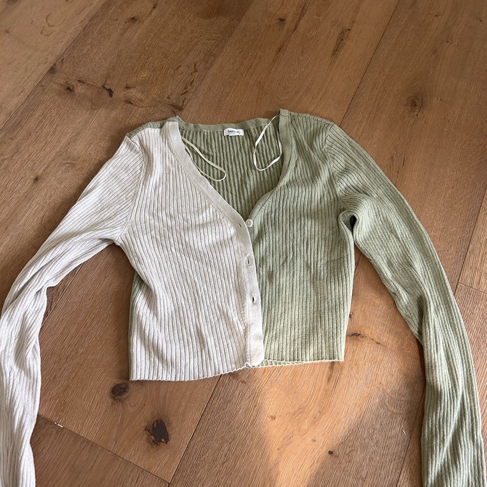 garage cardigan